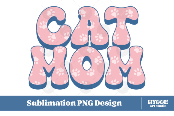 American 4th of July Cat Mom: Graphics & Illustrations