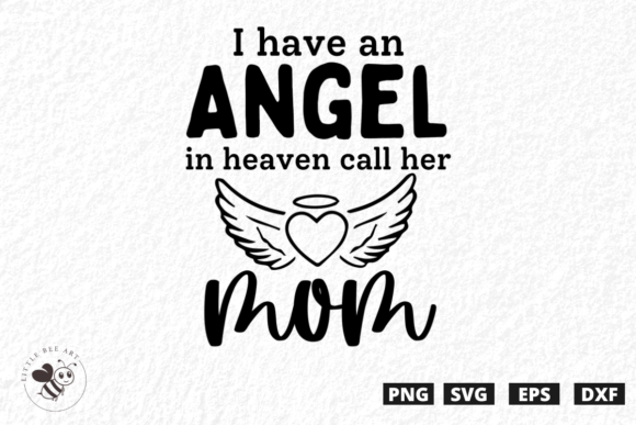 Angel Mom Graphics for T-Shirt Designs & Blogs