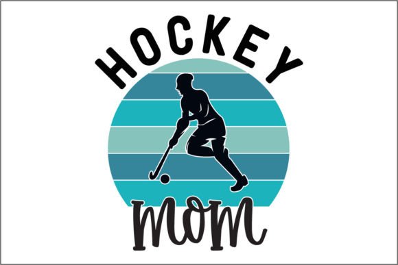 Hockey Mom 3: Premium Graphics for T-Shirt Designs