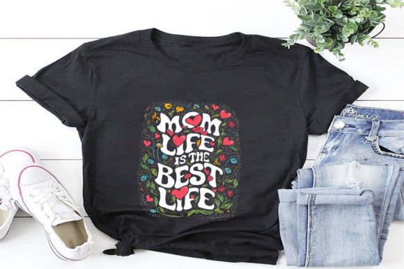 Mom Life Graphics: Premium T-Shirt Designs