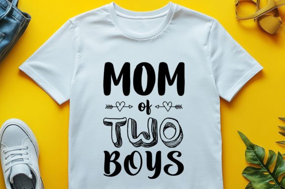 Mom of 2 Boys Graphics: A Crafter's T-Shirt Design Review