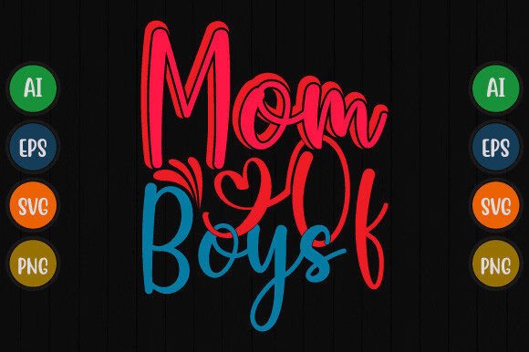Mom of Boys Graphics: A Crafter's T-Shirt Design Review