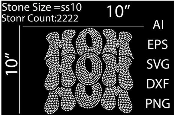 Mom Rhinestone Templates: Graphics for T-Shirt Designs